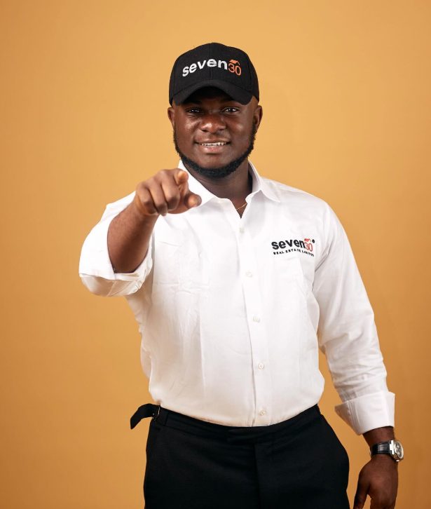 Oluwole in Seven30 branded wear